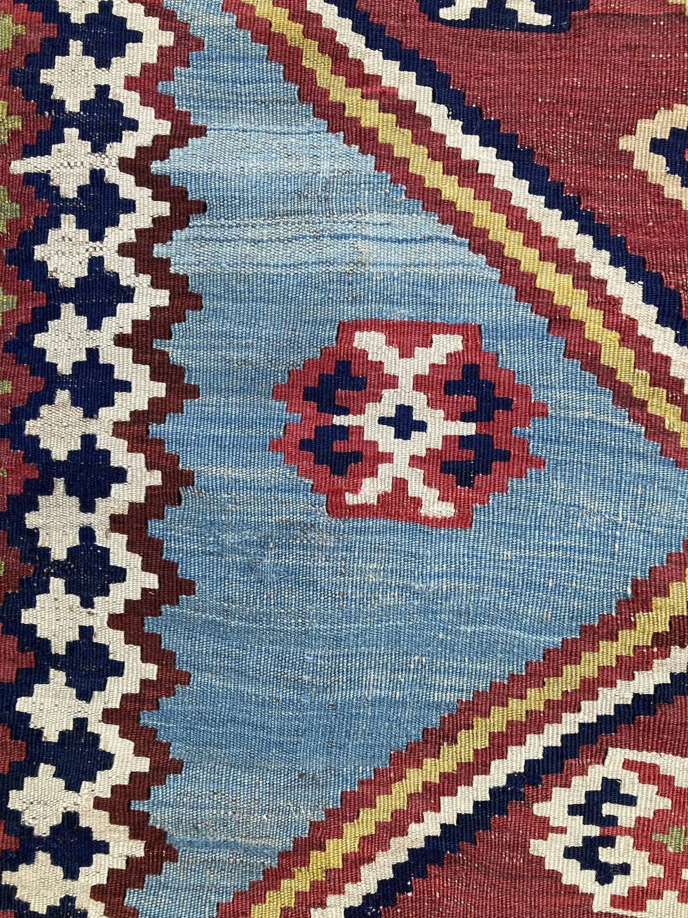 Antique Qashqai Kilim 2.02m x 1.37m — Rug Addiction